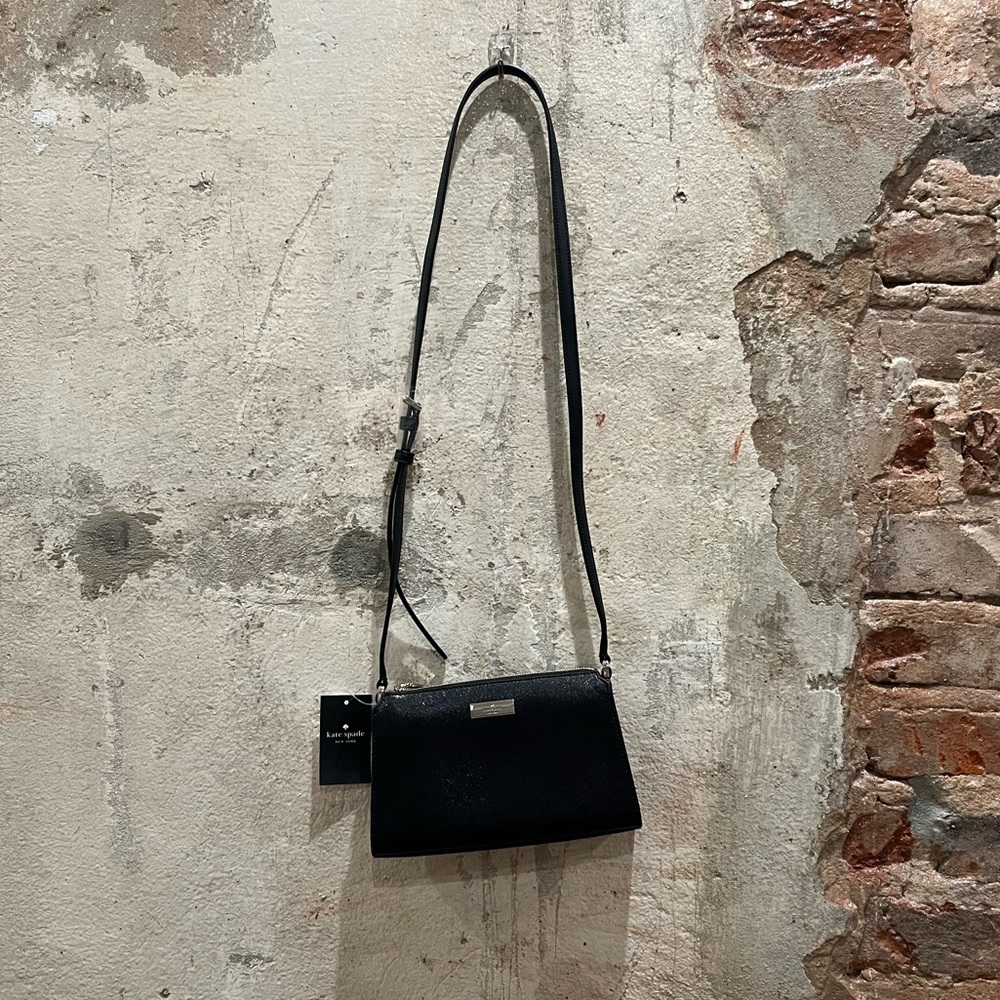 Black Patent Kate Spade Small Kenzie Purse - NWT